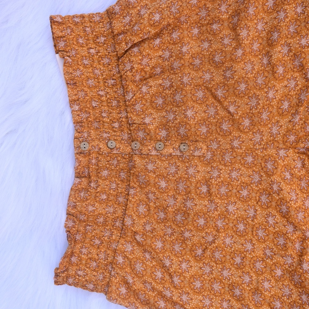 SO Button Front Gauze Short! - Picture 6 of 6